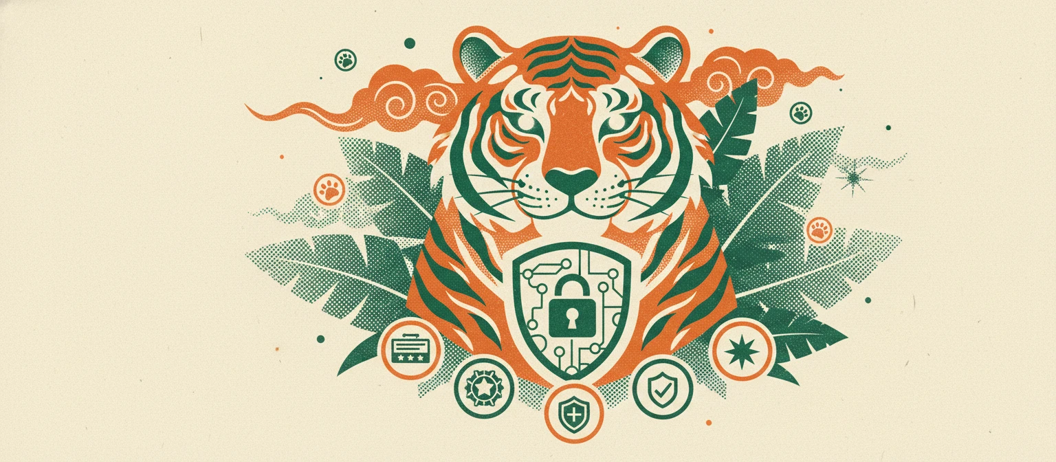Selos de licenciamento de cassino com Fortune Tiger e verificação de segurança